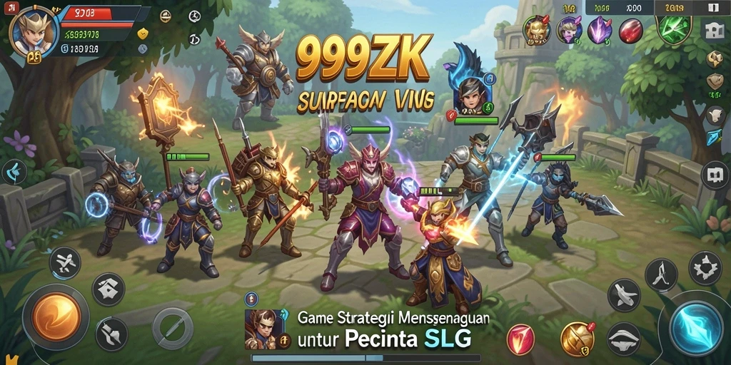 Tampilan gameplay 999ZK yang menantang dan strategis.