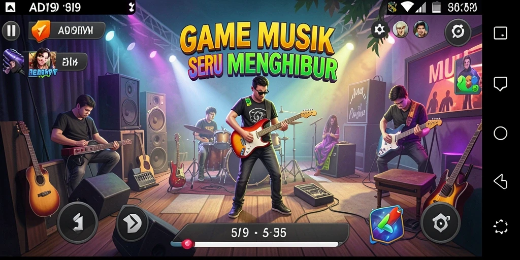 Tampilan gameplay ADI99 dengan grafik yang menarik dan interaktif.