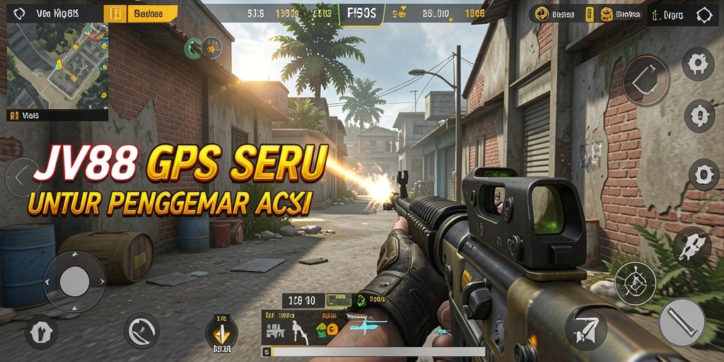 Tampilan gameplay JV88 yang menegangkan dan penuh aksi.
