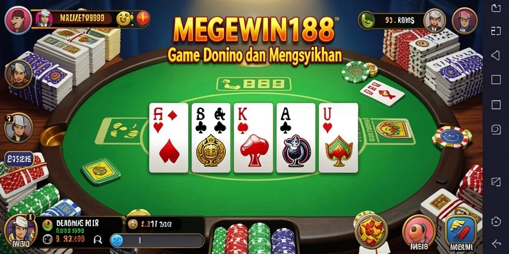 Tampilan gameplay MEGEWIN188 yang menarik dan penuh aksi.