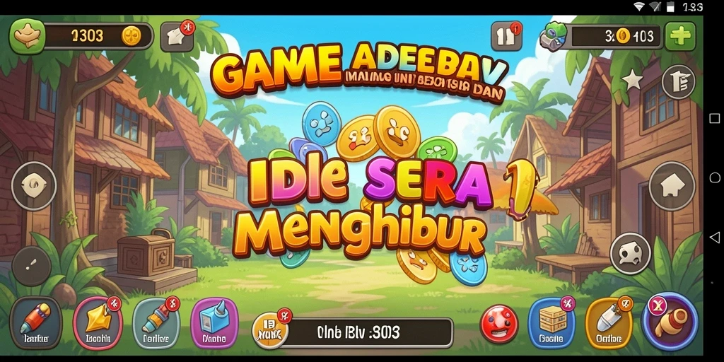 Tampilan gameplay MPO303 yang menawan dan menarik selama bermain Idle.