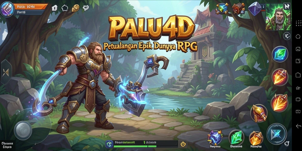 Tampilan gameplay SERU dalam PALU4D dengan pertarungan yang dinamis.